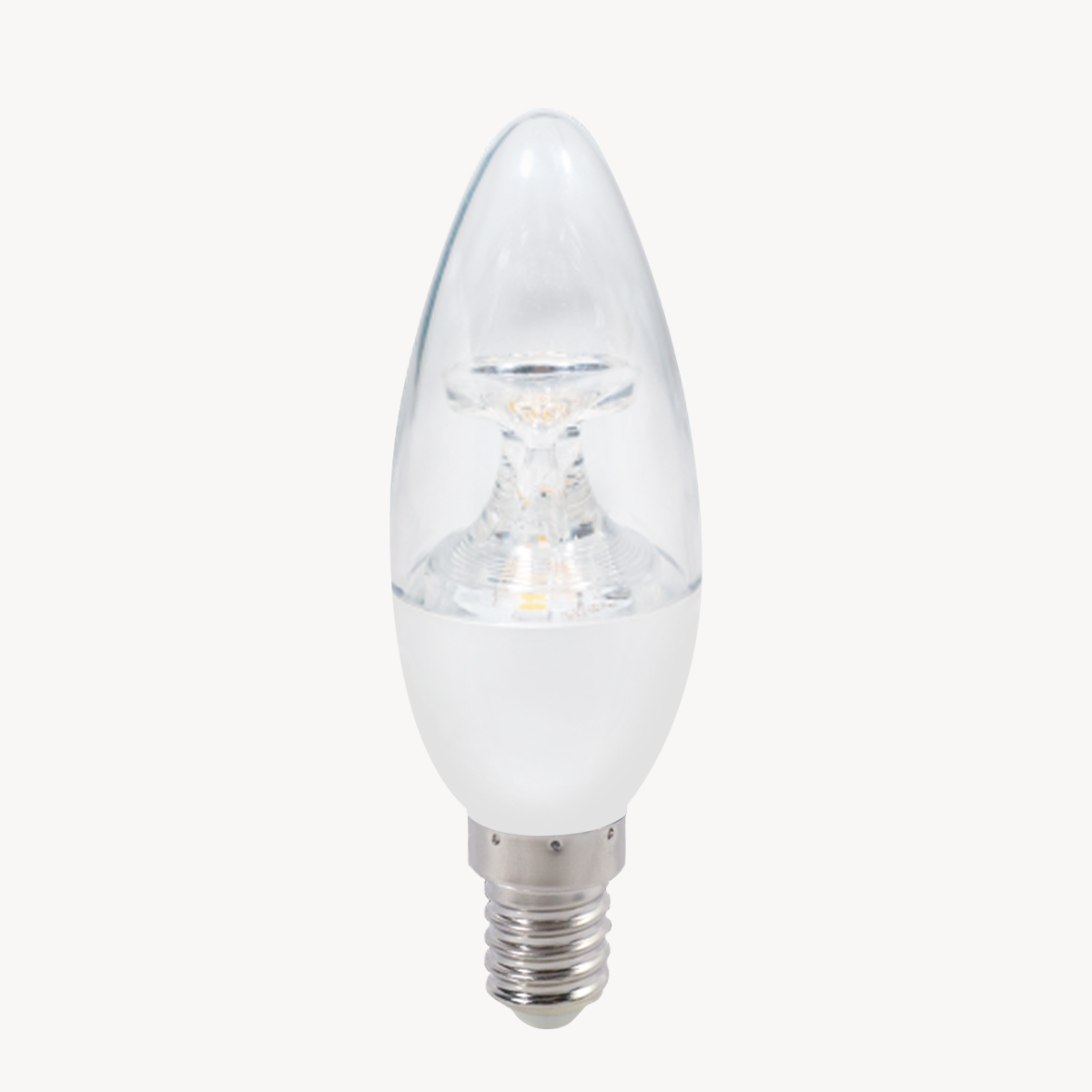 亮博士 LED 5W E14 水晶燈 燈泡 尖清 全電壓